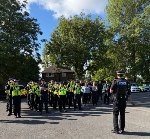 Group of police officers