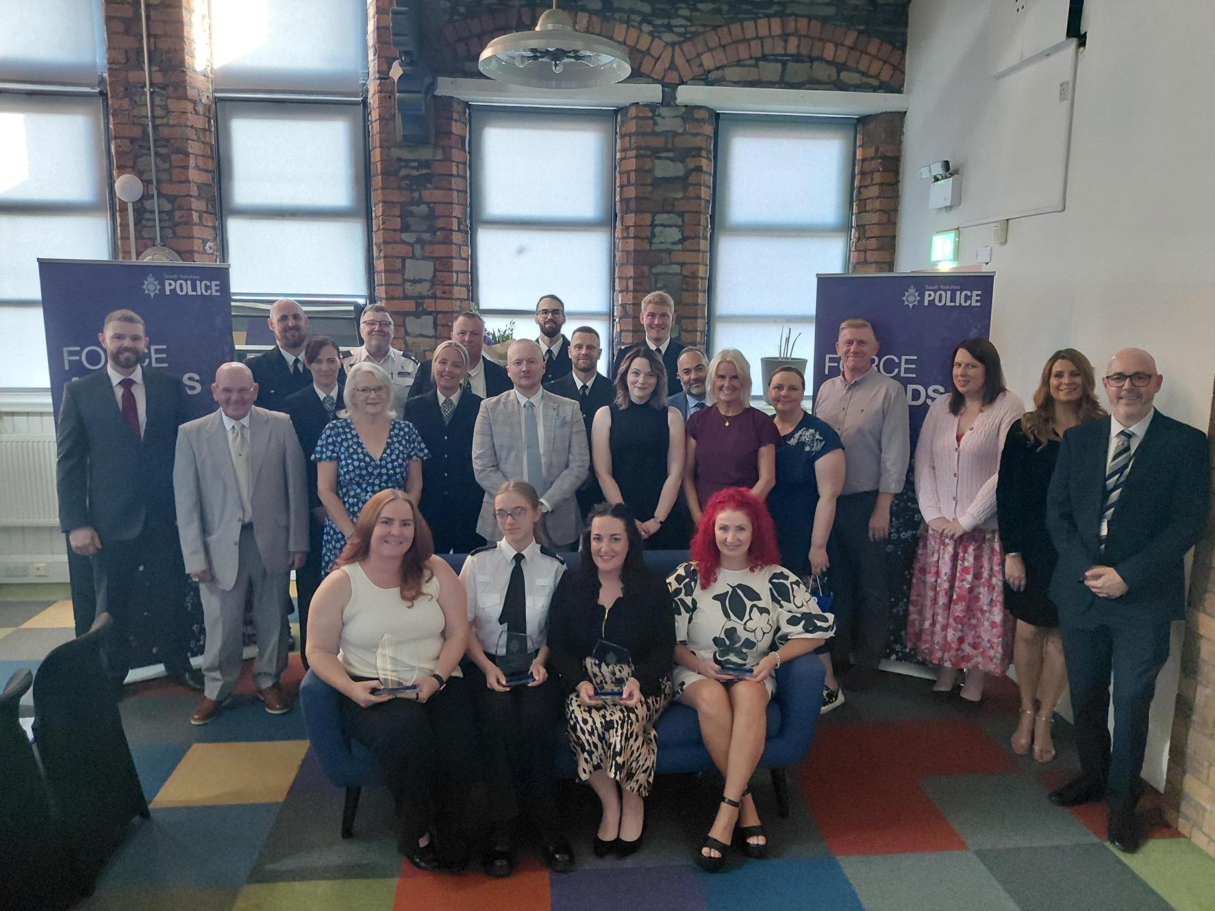 Winners of South Yorkshire Police's Force Awards 2026