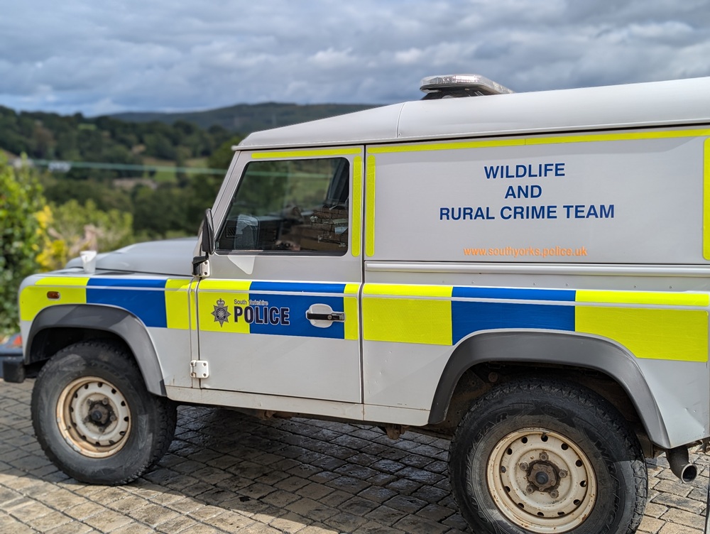 Police van